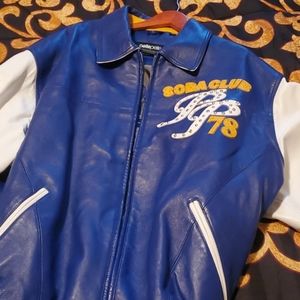 Mens leather jacket